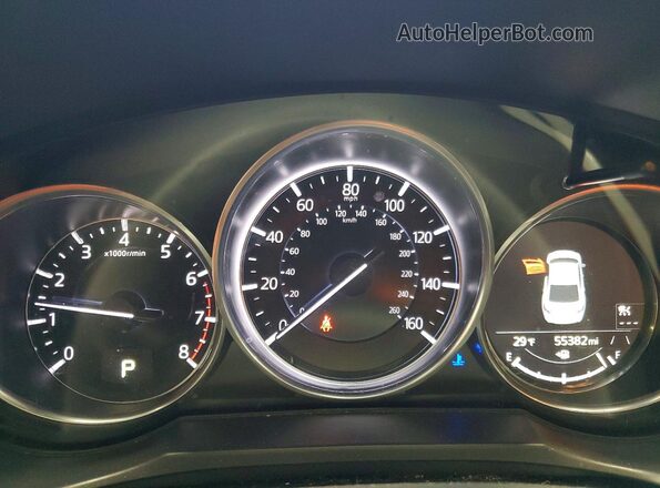 JM1GL1VM8M1612566 2021 MAZDA 6 Синий 