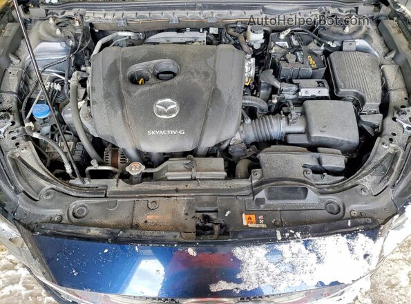 JM1GL1VM8M1612566 2021 MAZDA 6 Синий 