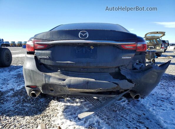JM1GL1VMXL1515500 2020 MAZDA 6 Black უკანა ხედი