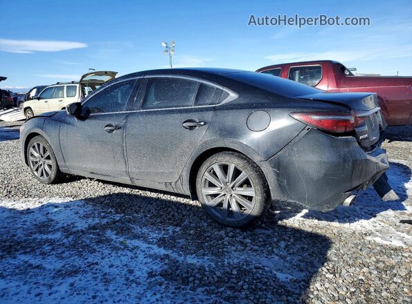 JM1GL1VMXL1515500 2020 MAZDA 6 Black უკანა მარცხენა