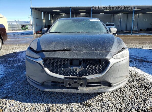 JM1GL1VMXL1515500 2020 MAZDA 6 Black წინა ხედი