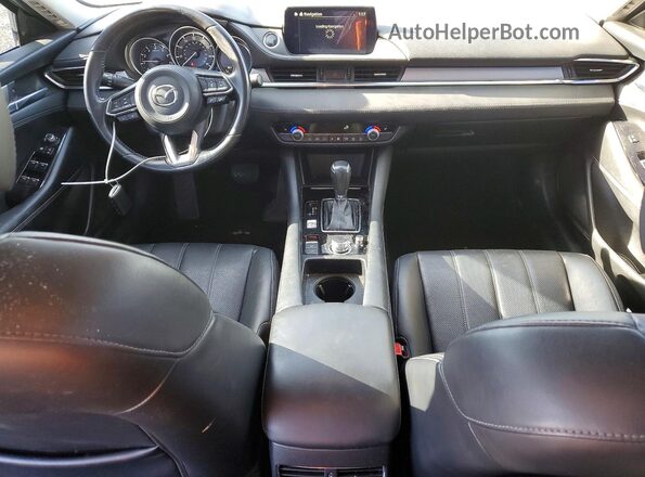 JM1GL1VMXL1515500 2020 MAZDA 6 Black წინა პანელის ხედი