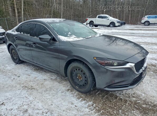 JM1GL1VY2K1505254 2019 MAZDA 6 Серый Передняя правая четверть