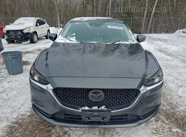 JM1GL1VY2K1505254 2019 MAZDA 6 Серый Вид спереди