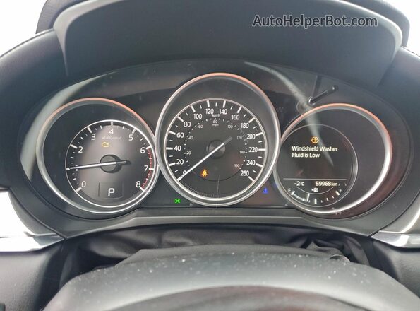 JM1GL1VY2K1505254 2019 MAZDA 6 Серый Вид щитка приборов