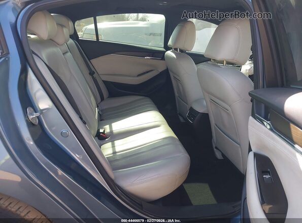 JM1GL1XY1J1316722 2018 MAZDA 6 Синий Вид наклейки с VIN-кодом