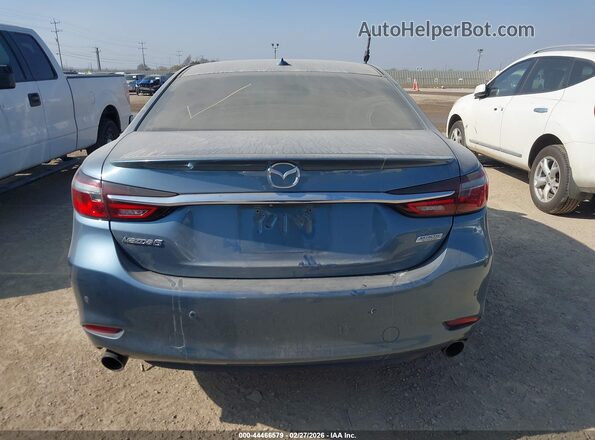 JM1GL1XY1J1316722 2018 MAZDA 6 Синий 