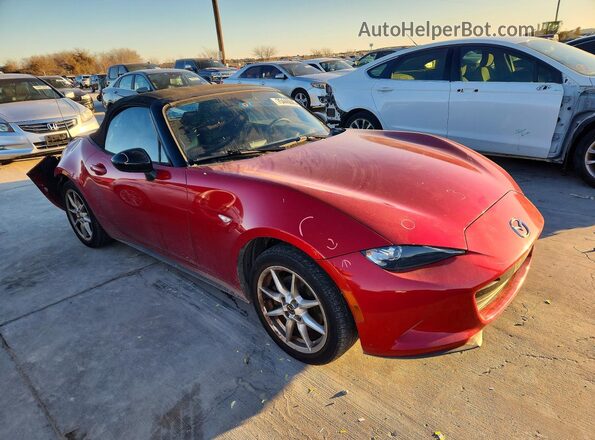JM1NDAB70G0111460 2016 MAZDA MX-5 Red Przód prawy