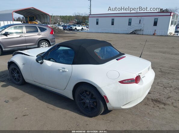 JM1NDAB71L0416637 2020 MAZDA MX-5 MIATA White Trasero izquierdo