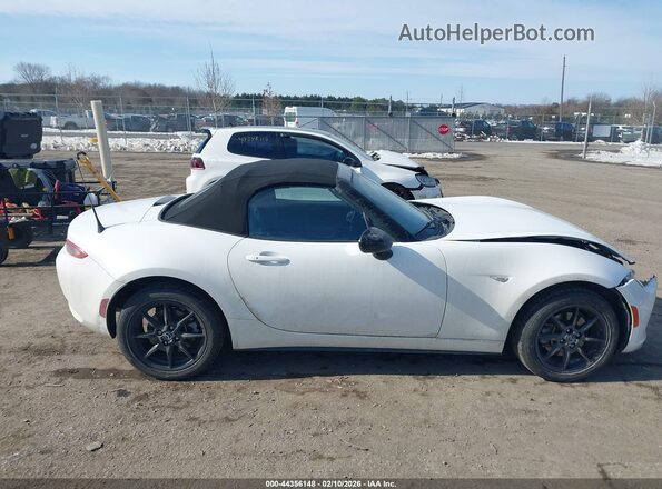 JM1NDAB71L0416637 2020 MAZDA MX-5 MIATA White Vista interior trasera