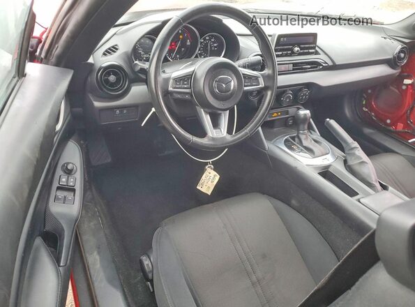 JM1NDAB74H0124052 2017 MAZDA MX-5 Red Dashboard view