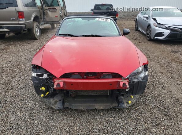JM1NDAB74H0124052 2017 MAZDA MX-5 Red Front view