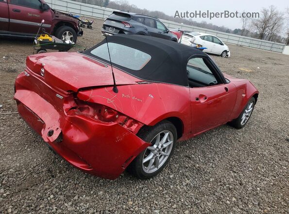 JM1NDAB74H0124052 2017 MAZDA MX-5 Red Rear right