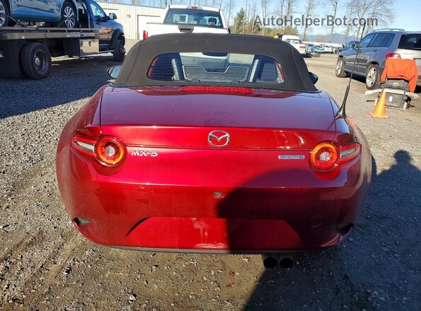 JM1NDAB74R0606876 2024 MAZDA MX-5 Red უკანა ხედი
