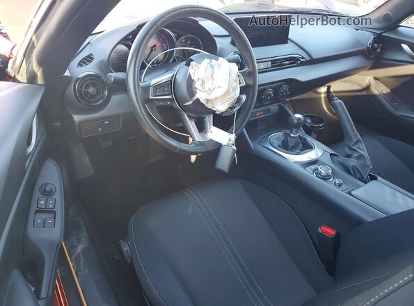 JM1NDAB74R0606876 2024 MAZDA MX-5 Red წინა პანელის ხედი