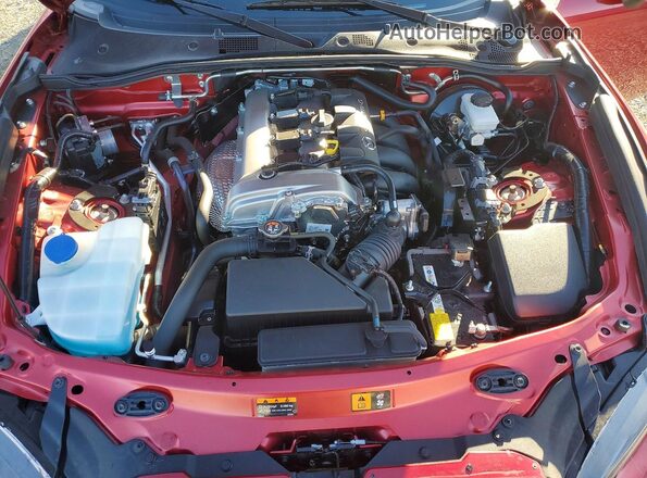 JM1NDAB74R0606876 2024 MAZDA MX-5 Red უკანა სალონის ხედი