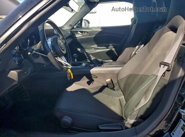 JM1NDAB76R0602652 2024 MAZDA MX-5 Black Front interior view