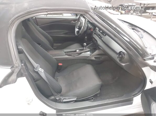 JM1NDAB79G0110372 2016 MAZDA MX-5 MIATA Gray წინა სალონის ხედი