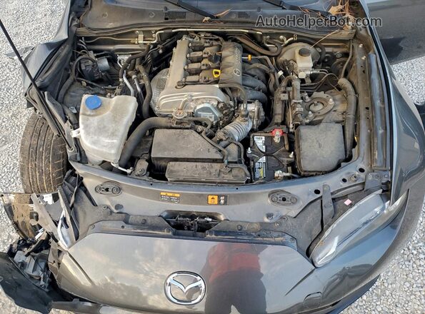 JM1NDAC70J0204906 2018 MAZDA MX-5 Charcoal Vista interior trasera
