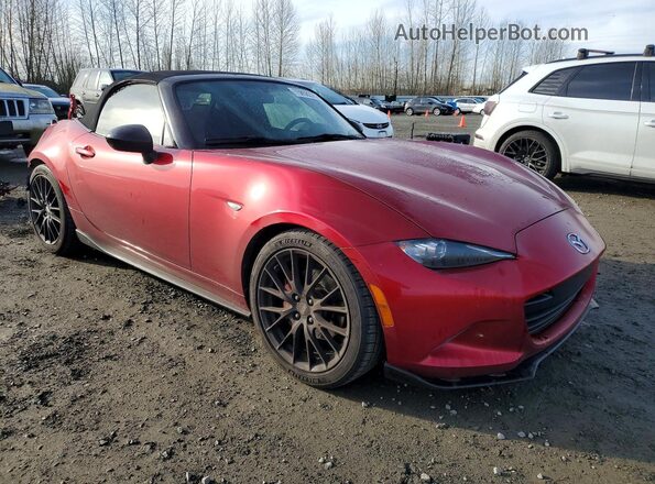 JM1NDAC71K0305566 2019 MAZDA MX-5 Красный Передняя правая четверть
