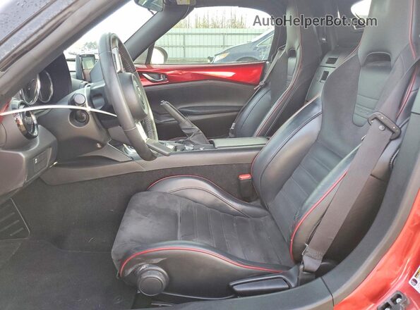JM1NDAC71K0305566 2019 MAZDA MX-5 Красный Вид салона спереди