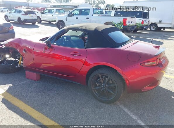 JM1NDAC71P0554375 2023 MAZDA MX-5 MIATA Burgundy Tył lewy