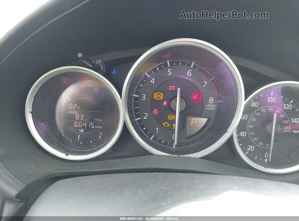 JM1NDAC74G0113680 2016 MAZDA MX-5 MIATA White Հետևի նստատեղերի տեսք