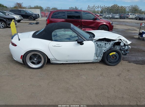 JM1NDAC74G0113680 2016 MAZDA MX-5 MIATA White Սալոնի հետևի տեսք
