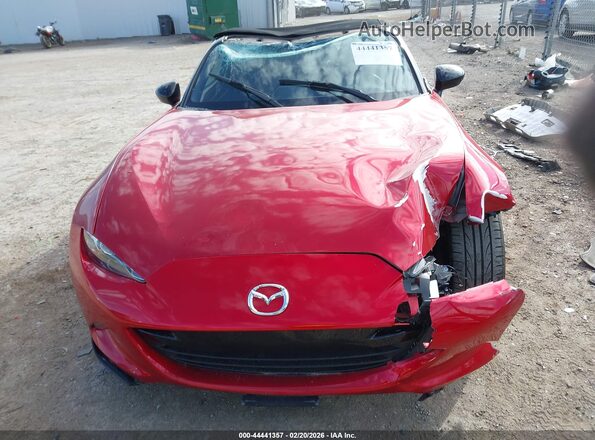 JM1NDAC74G0117504 2016 MAZDA MX-5 MIATA Red Widok wnętrza z tyłu