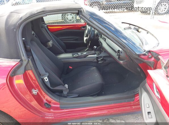 JM1NDAC74G0117504 2016 MAZDA MX-5 MIATA Red Widok wnętrza z przodu