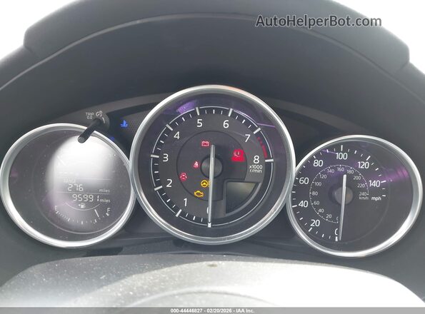 JM1NDAC77K0307774 2019 MAZDA MX-5 MIATA Gray Vista de los asientos traseros