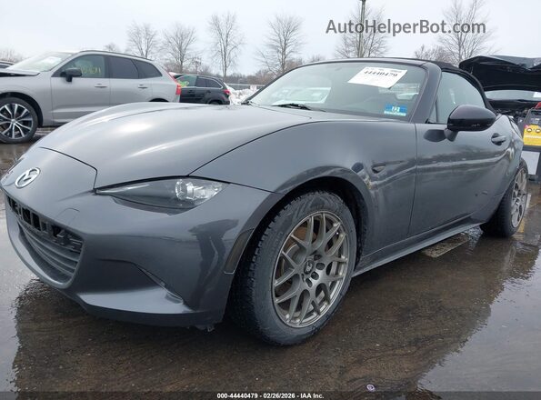 JM1NDAC78G0117098 2016 MAZDA MX-5 MIATA Gray Vista tres cuartos delantera izquierda