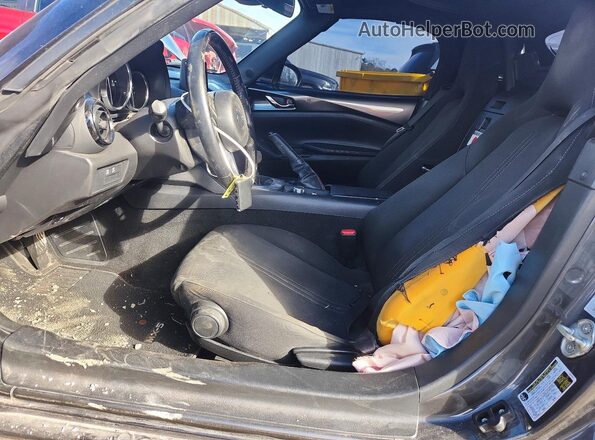 JM1NDAC79M0450163 2021 MAZDA MX-5 Charcoal Вид салону спереду