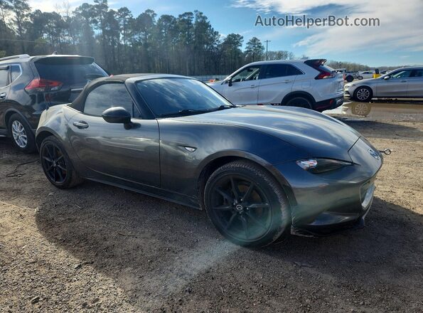 JM1NDAC79M0450163 2021 MAZDA MX-5 Charcoal Передня права чверть