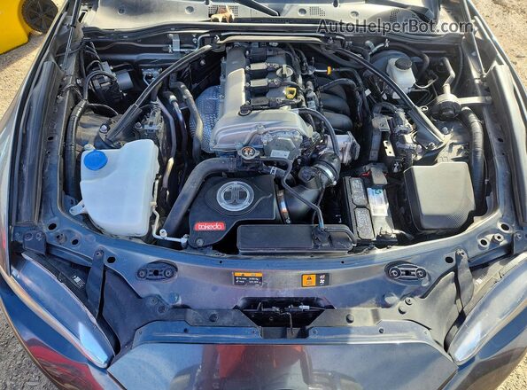 JM1NDAC79M0450163 2021 MAZDA MX-5 Charcoal Вид задньої частини салону