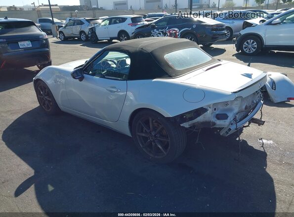 JM1NDAC7XH0123728 2017 MAZDA MX-5 MIATA White Tył lewy