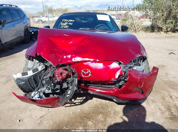 JM1NDAC7XP0550597 2023 MAZDA MX-5 MIATA Red Instrument cluster view