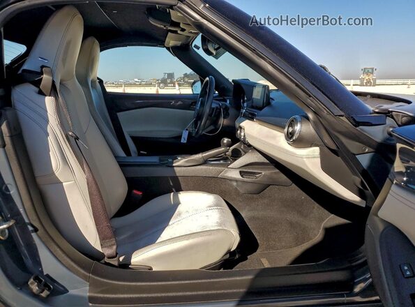 JM1NDAD70M0456514 2021 MAZDA MX-5 Gray Rear seats view