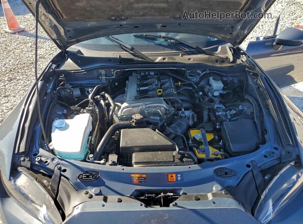 JM1NDAD70M0456514 2021 MAZDA MX-5 Gray Rear interior view