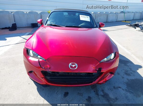 JM1NDAD70S0654300 2025 MAZDA MX-5 MIATA Red უკანა სალონის ხედი