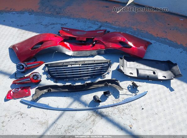 JM1NDAD70S0654300 2025 MAZDA MX-5 MIATA Red ხელსაწყოთა პანელის ხედი