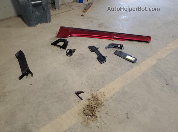 JM1NDAD72M0457860 2021 MAZDA MX-5 Red ძრავის განყოფილების ხედი