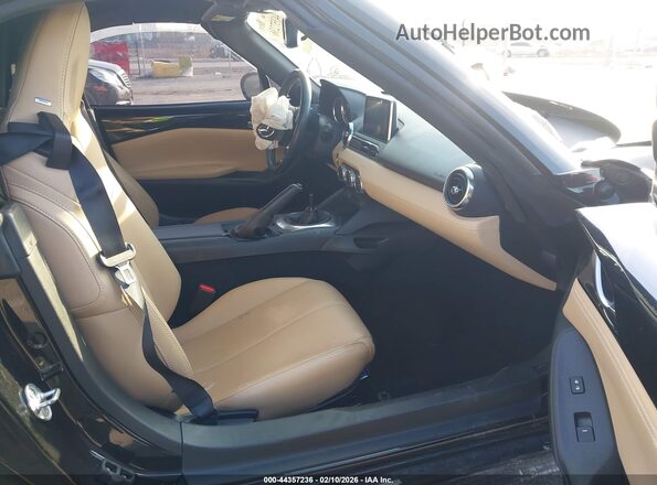 JM1NDAD74G0108929 2016 MAZDA MX-5 MIATA Black Widok wnętrza z przodu