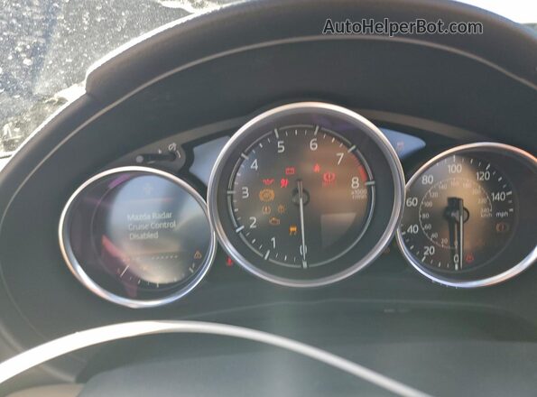 JM1NDAD75S0658679 2025 MAZDA MX-5 Blue Vista del cuadro de instrumentos