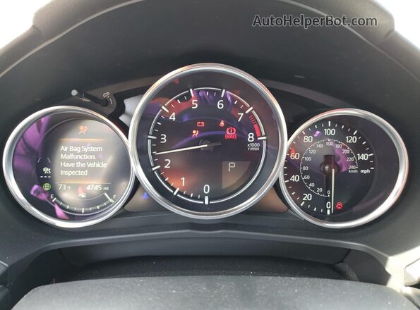 JM1NDAD76R0606553 2024 MAZDA MX-5 Gray ხელსაწყოთა პანელის ხედი