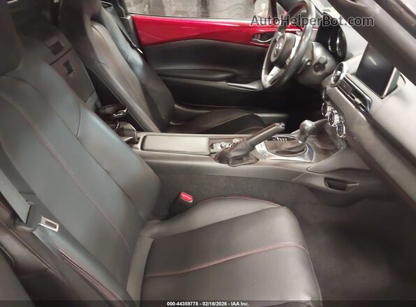 JM1NDAD78H0124018 2017 MAZDA MX-5 MIATA Red VIN sticker view