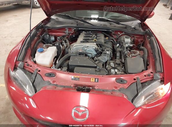 JM1NDAD78H0124018 2017 MAZDA MX-5 MIATA Red Rear view