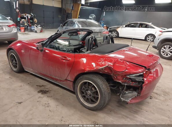 JM1NDAD78H0124018 2017 MAZDA MX-5 MIATA Red Rear left