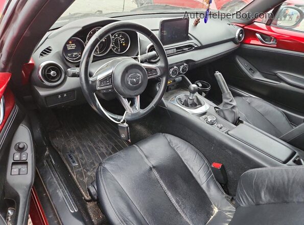 JM1NDAD78M0459693 2021 MAZDA MX-5 Red წინა პანელის ხედი