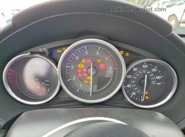 JM1NDAD7XG0112855 2016 MAZDA MX-5 Красный Вид щитка приборов